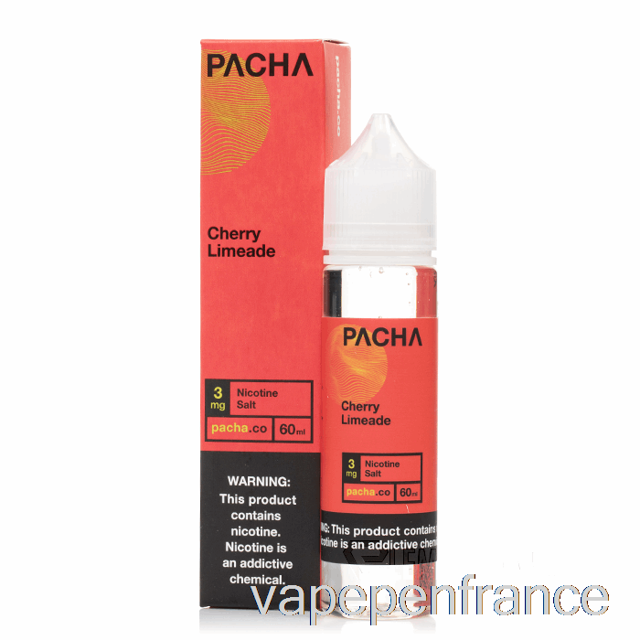 Limeade Aux Cerises - Pacha - 60ml 3mg Stylo Vape